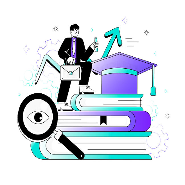 Tuition Business Growth Illustration